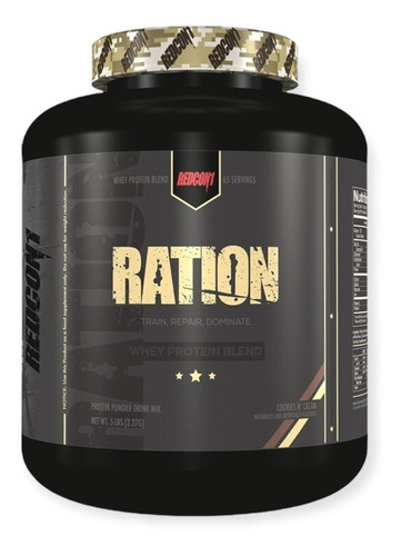 Proteina Ration - Redcon1 - 65 Servicios - Biscoitos e creme