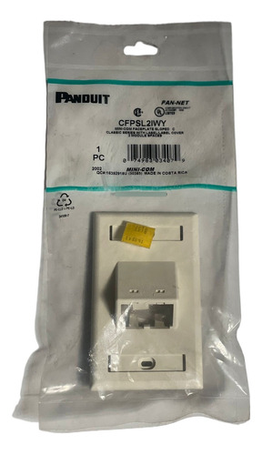 Panduit Faceplate Clasico 2 Modulos