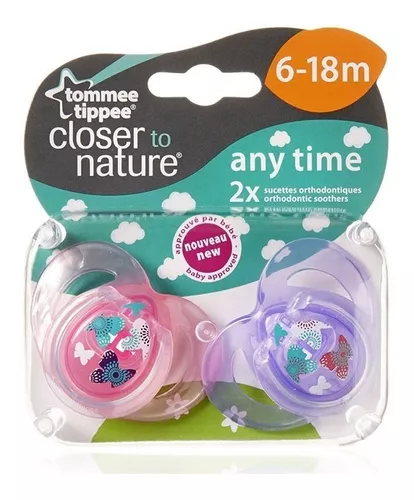 Chupete Any time · Closer to Nature Tommee Tippee