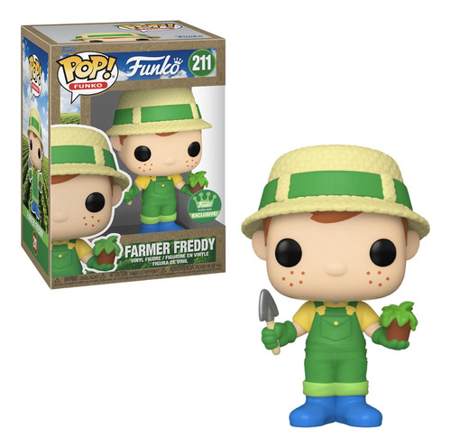 Farmer Freddy Funko Pop 211 Exclusivo Freddy Funko Original