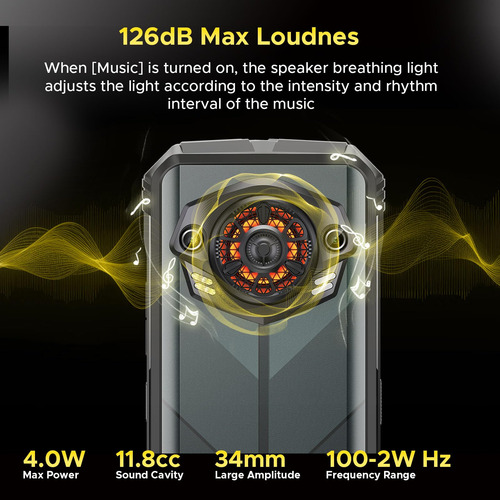 Smartphone Doogee S Punk Android 14 16 Gb+256 Gb/1 Tb 10800 Mah