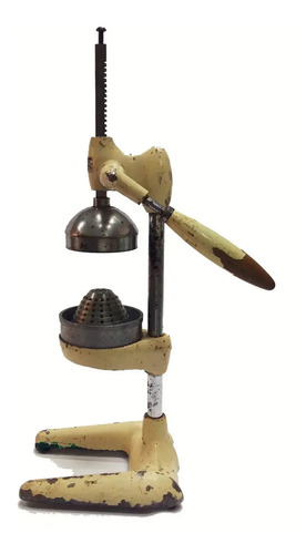 Antiguo Exprimidor Manual Naranjas Viejo Vintage Funcionando | MercadoLibre
