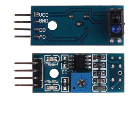 Sensor Infrarrojo 90 Grados Tcrt5000 Seguidor De Línea