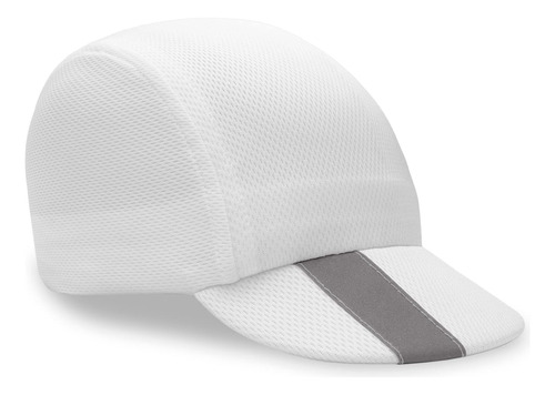 Gorra De Ciclismo Estándar Headsweats, Blanca