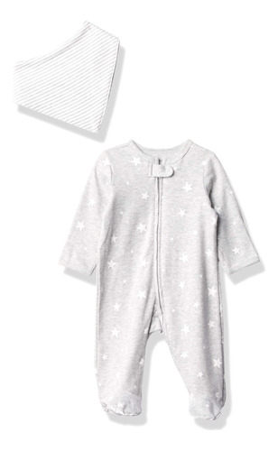 Little Me Beb Y Nia Unisex, Beb, Gris (grey Star)