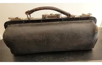 Comprar Antiguo Maletin Medico  En Cuero Sin Llave 