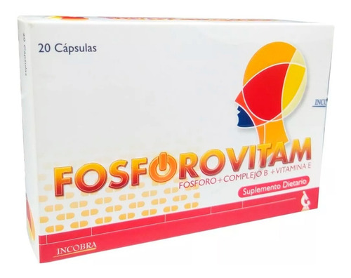 Vitaminas Para El Cerebro Fosforovitam 20 Capsulas