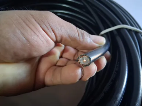 Metro De Cable Coaxial Rg-213 Flexible Baja Pérdida 50 Ohms (Usado)