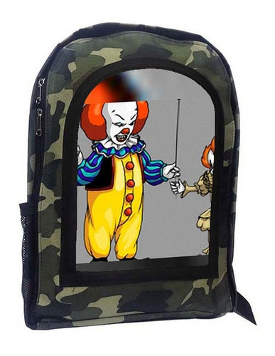 Mochila Camuflada It El Payaso A35