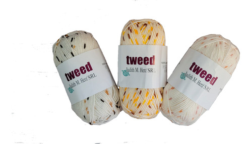 Lana Tweed Judith M Herz Pack X 5 Ovillos Faisaflor