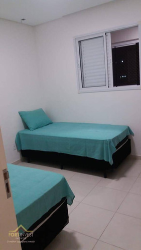 Imagem 2 de 11 de Apartamento Com 2 Dormitórios À Venda, 75 M² Por R$ 365.000,00 - Aviação - Praia Grande/sp - Ap2270