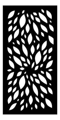 Chapa Decorativa Perforada Acero 120x60 De 0,9mm