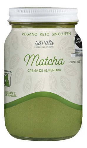 Crema Sarais Matcha 230g