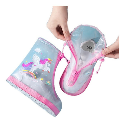 Funda Impermeable Para Las Botas De Lluvia Anime Los Niños