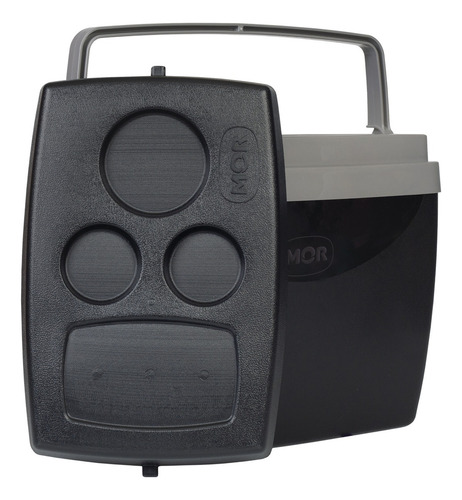 Lunchera Conservadora Camping Mor De 26 L Color Negro