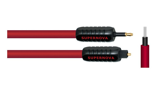 Cable Óptico Supernova 7 Glass Toslink A Conector 3.5mm 1.0m