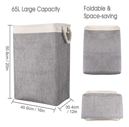Cesta Ropa Bebé Plegable Práctica Canasto Sucio