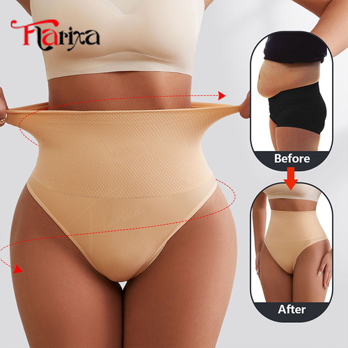 Tangas Shapewear Control Adelgazamiento Cintura Alta Flarixa