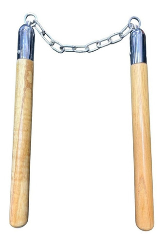 Imagen 2 de 4 de Chacos Nunchakus De Madera Artes Marciales