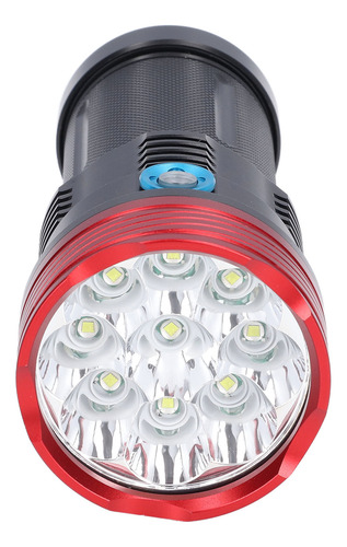 Linterna 8000lm 9led Ipx5 Impermeable Para Acampar