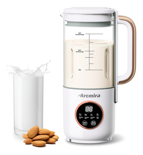 Arcmira Maquina Automatica De Leche De Nueces, 35 Onzas De A