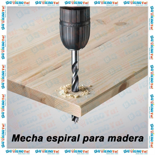 Mecha Espiral Profesional Madera Kwb 49511466 6mm Holzbohrer