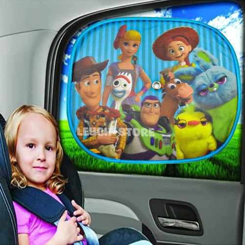 Cortinas Parasol Protector Sol Toy Story Auto/camioneta