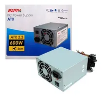 Comprar Fuente De Poder Atx Rippa 600w Sata 20+4 Pines Sata Power