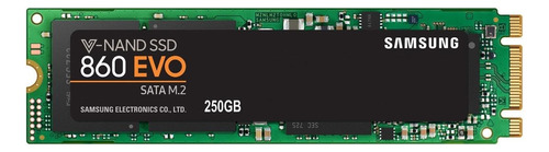 Disco sólido interno Samsung 860 EVO MZ-N6E250 250GB