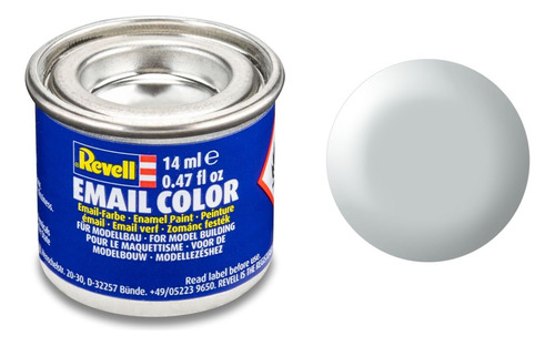 Pintura Revell Enamel Satinado Color 32 371 Gris Claro 