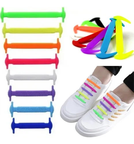 Tenis cadarço colorido 2025