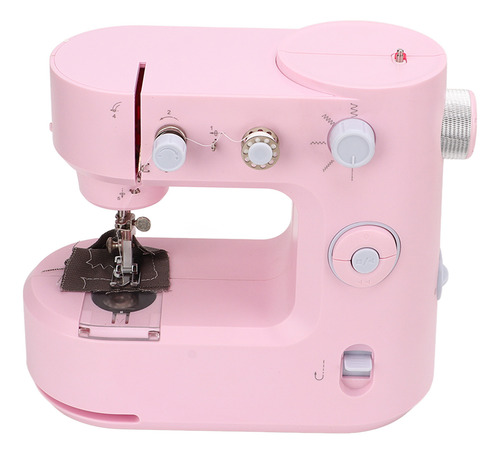 Máquina De Coser Pequeña De 5 Puntadas, Portátil, Overlock
