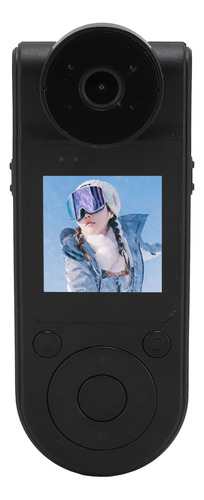 Videocámara Corporal Con Lente Giratoria De 180°, Clip Trase
