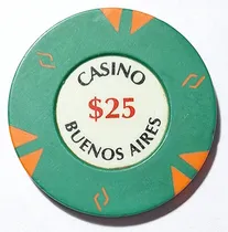 Comprar Ficha Casino Buenos Aires Valor $25