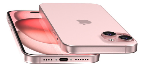 Apple Iphone 15 256gb Rosa Reacondicionado Estética De 9 Batería De 80-90% Celular Grado A Esim Rosa (Reacondicionado)