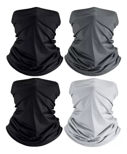 4 Piezas De Verano Con Protección Uv, Pañuelo Para La Cara,d