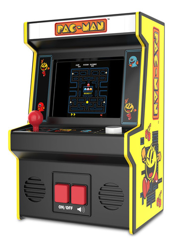 Mini Juego De Arcade Retro Pac-man 4 Colores Gran