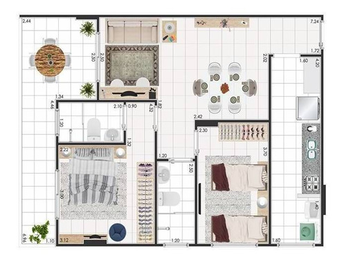 Apartamento - Venda - Ocian - Praia Grande - Tcl11