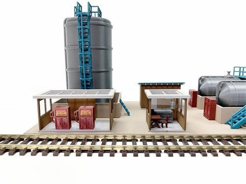 Imagen 4 de 7 de Nico Deposito De Combustible Miniature World H0 (mntw 18)