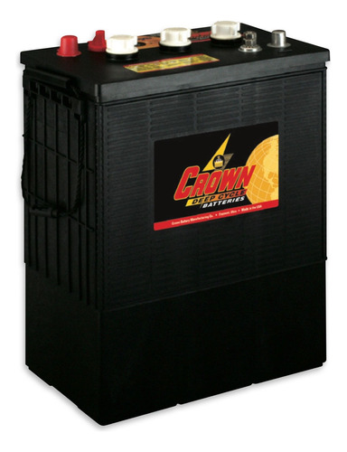 Crown Cr-390 Batería De Ciclo Profundo 6 Volts 390ah