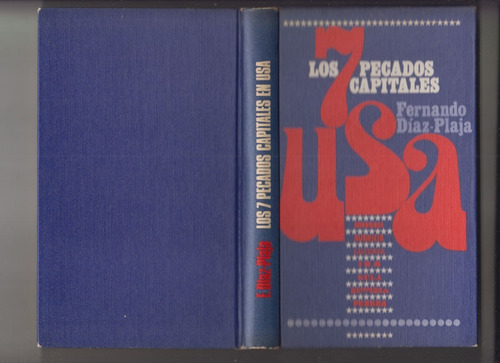 Los 7 Pecados Capitales En Usa Por Diaz Plaja Tapa Dura 1968