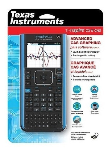 Calculadora Gráfica Texas Instrumetns Nspire Cx Ii Cas