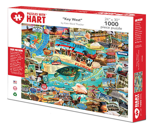 Rompecabezas Hart Puzzle Key West 1000 Piezas