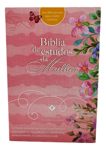 Biblia Da Mulher Para Estudos Capa Flexível Versão Nvt