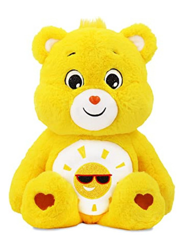 Care Bears - Peluche De 18.0 In, Oso Divertido Con Insignia