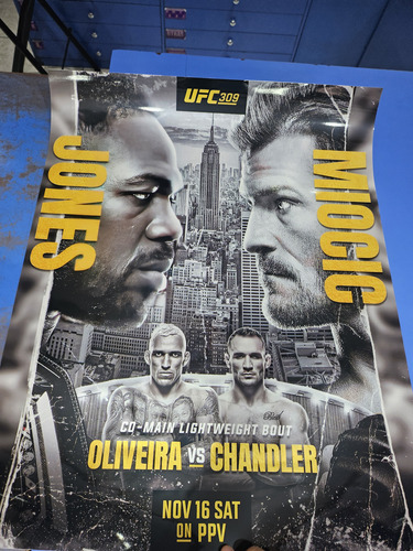 Poster De La Pelea Ufc 309 Jones Vs Miocic