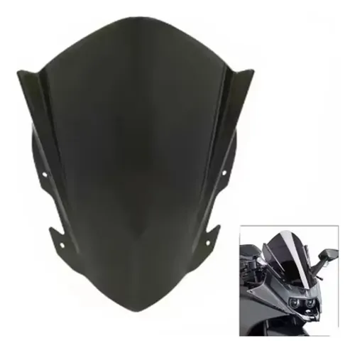 Motorrad Frontscheinwerfer-Visiermaske Für KTM RC125/200/390 (2022-2023) – ABS+PC, Mattschwarz+rauch