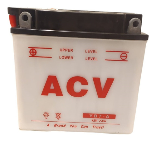 Bateria Acv Acido 7ah 12n7-4a Moto Rks 200 Xr 200 Gts