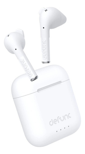Audifonos Defunc True Talk Bluetooth 25h Ipx4 Enc Blanco