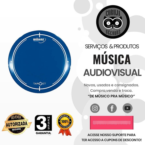 Imagem 1 de 2 de Pele Williams Azul Wu2 Hidraulica 14 Filme Duplo Tom Caixa